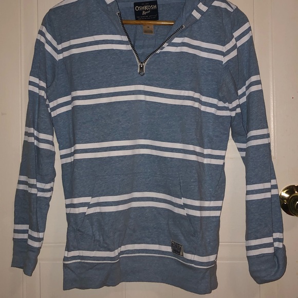 Osh Kosh long sleeve shirt with hood - Picture 2 of 2